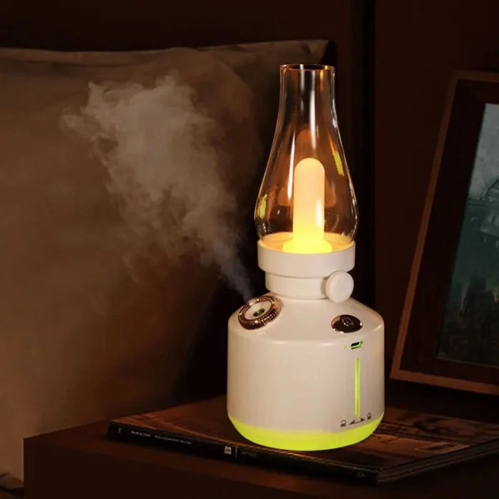 Lampe de camping rechargeable avec Diffuseur d'huile essentiel