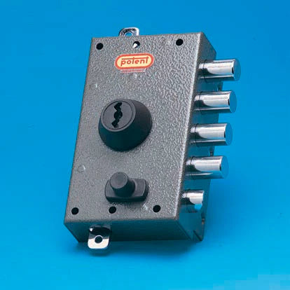 SERRURE HAUTE SÉCURITÉ POTENT AVEC TIGE 1735 DROITE