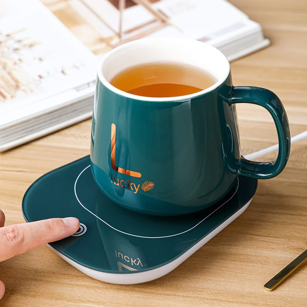 Chauffe-Tasse electrique USB avec tasse céramique