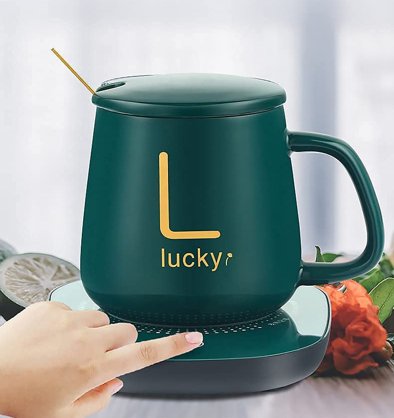 Chauffe-Tasse electrique USB avec tasse céramique