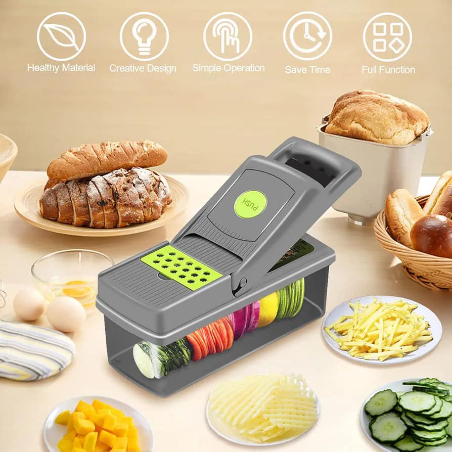 Coupe-légumes Nicer Dicer Plus 14 en 1