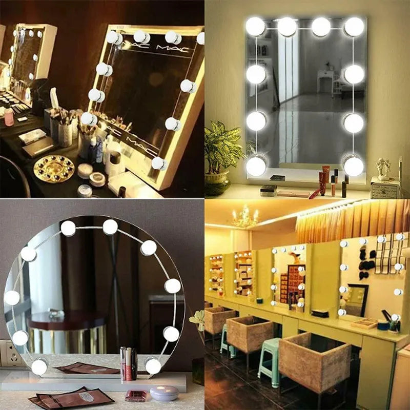 Lot de 10 lampes Led – Lumières de miroir