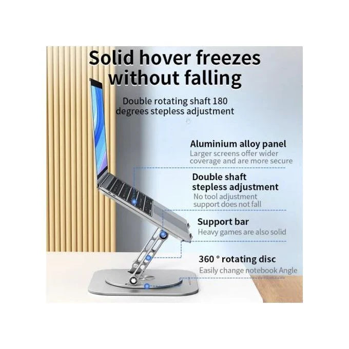 Support Pliable En Aluminium Pour PC Portable