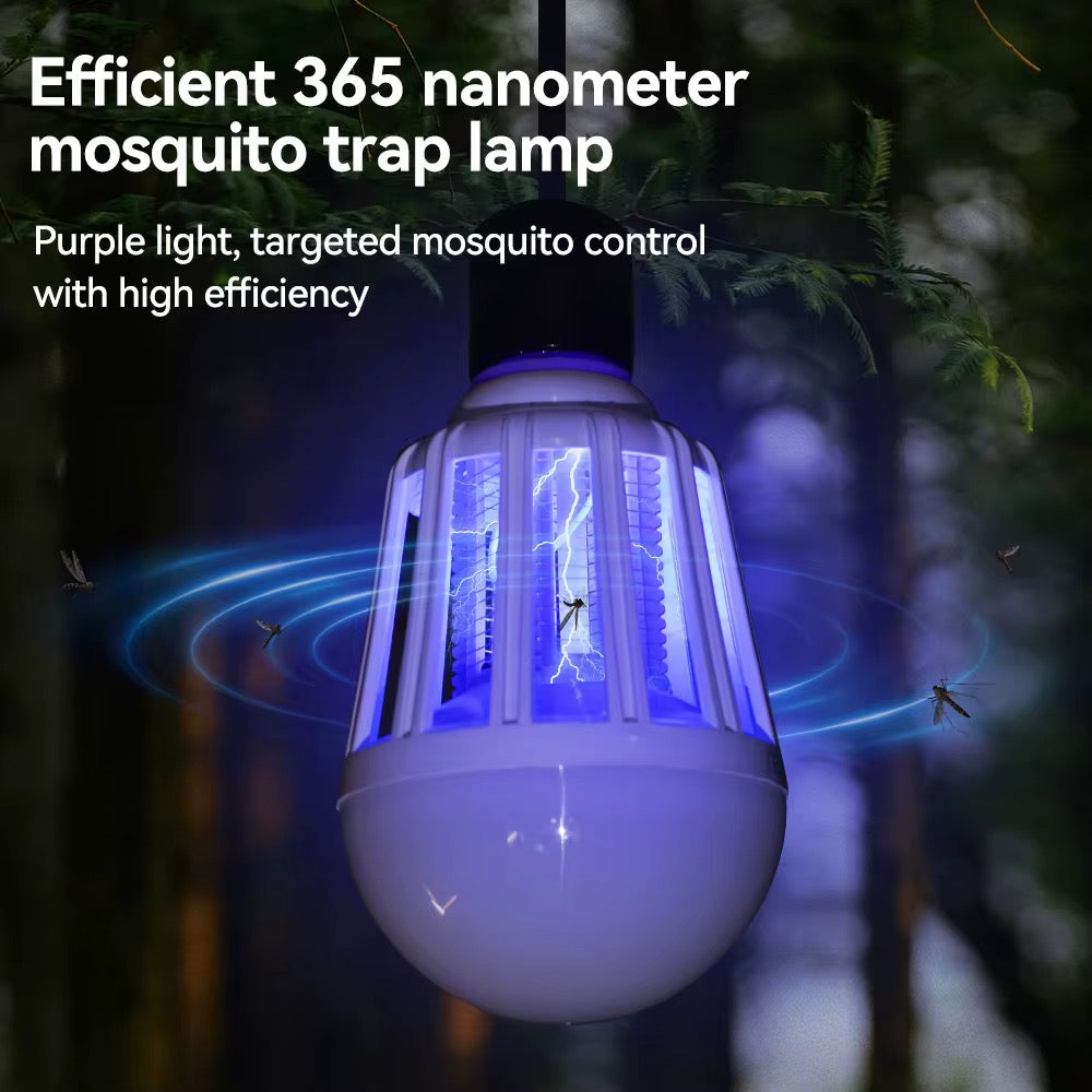 Lampe Anti-Moustiques 2 en 1