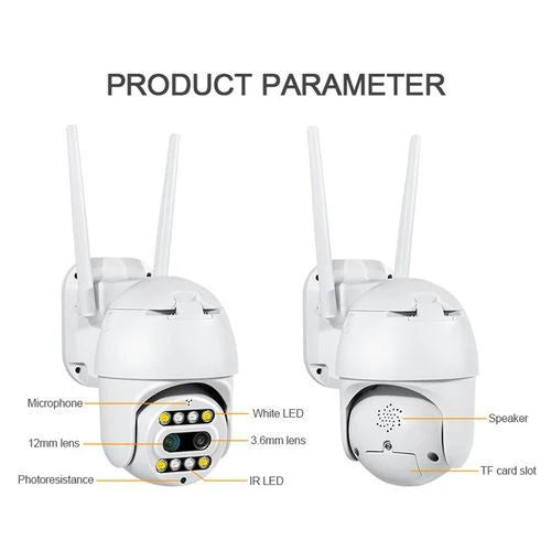 Caméra de surveillance externe STARMAX zoom*10 carecam pro