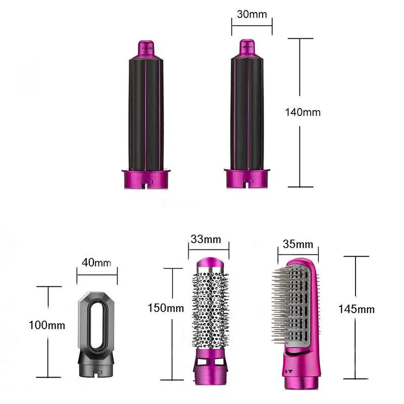 Brosse de sèche-cheveux 5en1