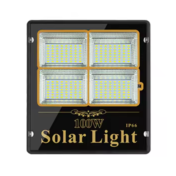 Lampe Solaire LED avec Télécommande – 100W 200W 300W – Étanche IP67 pour Extérieur, Éclairage de Rue, Jardin, Terrasse, Cour