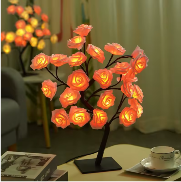 Lampe Arbre à Fleurs LED – Éclairage Déco USB Ambiance Romantique