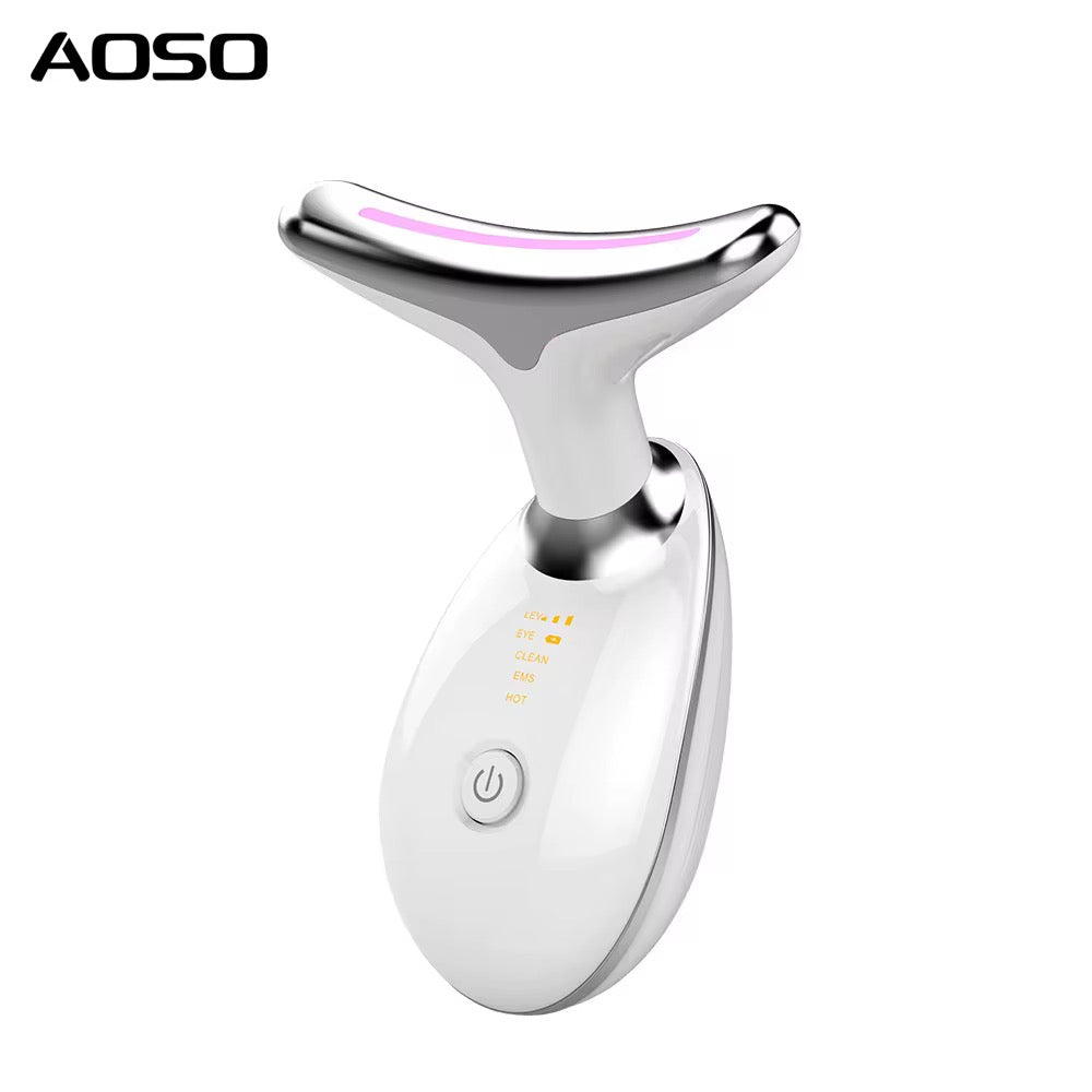 Masseur de cou et de visage LED,