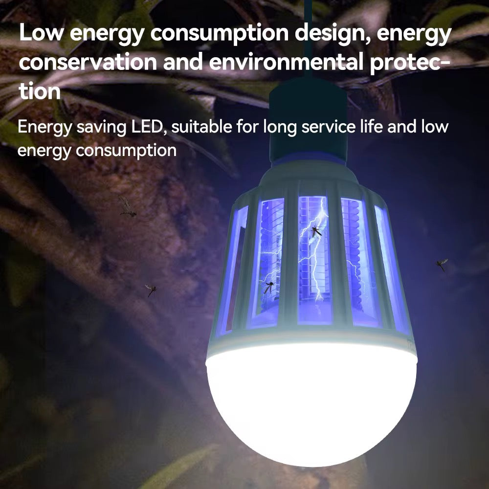 Lampe Anti-Moustiques 2 en 1