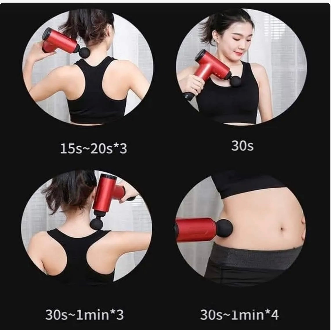 Pistolet de Massage masseur musculaire gestion de la douleur musculaire après l'entraînement exercice Relaxation du corps minceur soulagement d