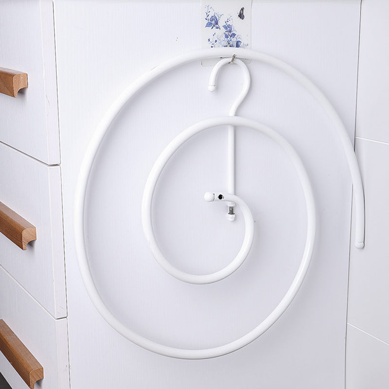 2 Grand cintre spirale en métal – Séchage pratique pour balcon et draps de lit Description produit :