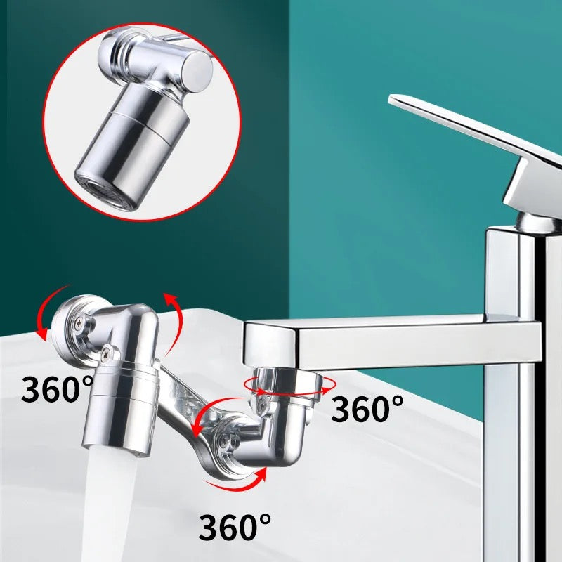 Filtre à eau rotatif multifonctionnel pour bras robotique
