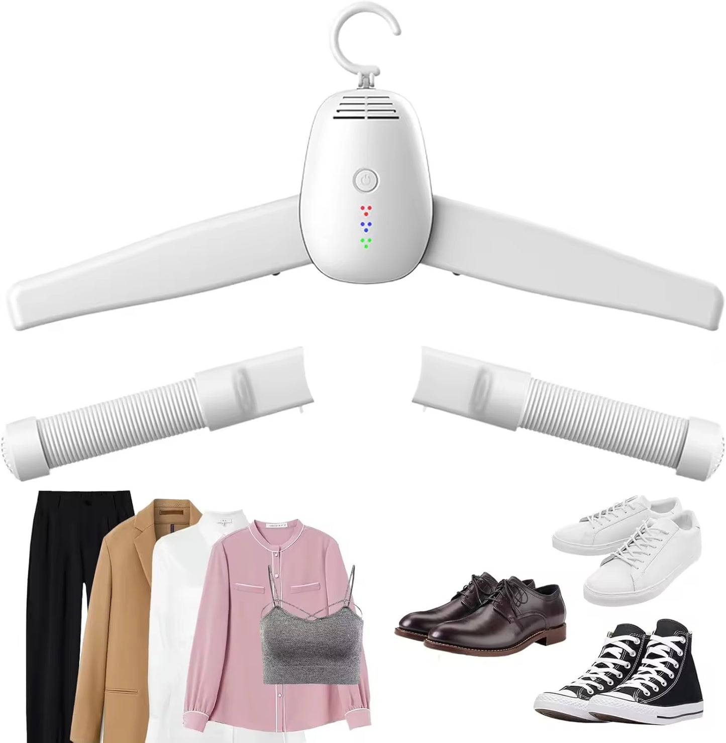 110-220V Mini Electric Portable heated Clothes Dryer Drying machine Shoes Clothes Drying Rack Hangers Foldable heater