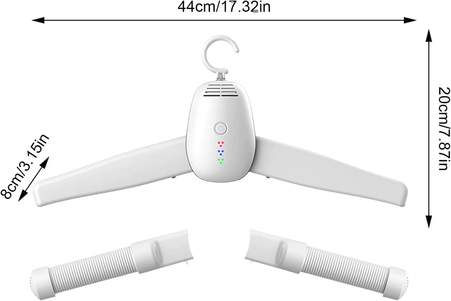 110-220V Mini Electric Portable heated Clothes Dryer Drying machine Shoes Clothes Drying Rack Hangers Foldable heater