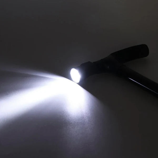 Canne de marche pliable trusty cane avec lumière LED