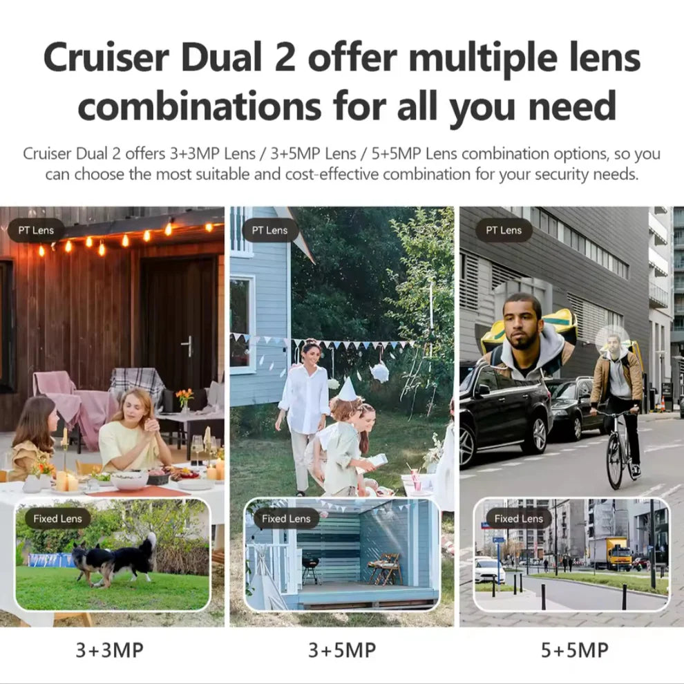 CAMERA IMOU DUAL 10MP RED-BLUE