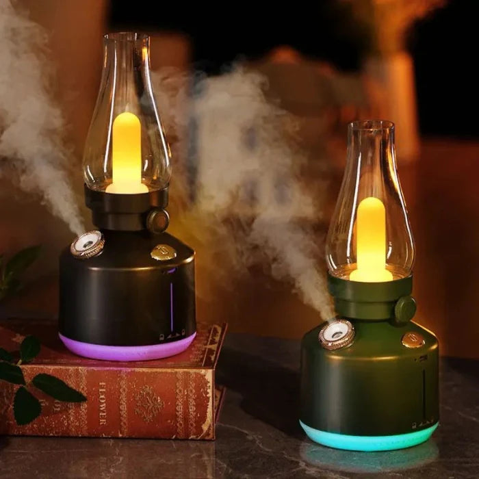 Lampe de camping rechargeable avec Diffuseur d'huile essentiel