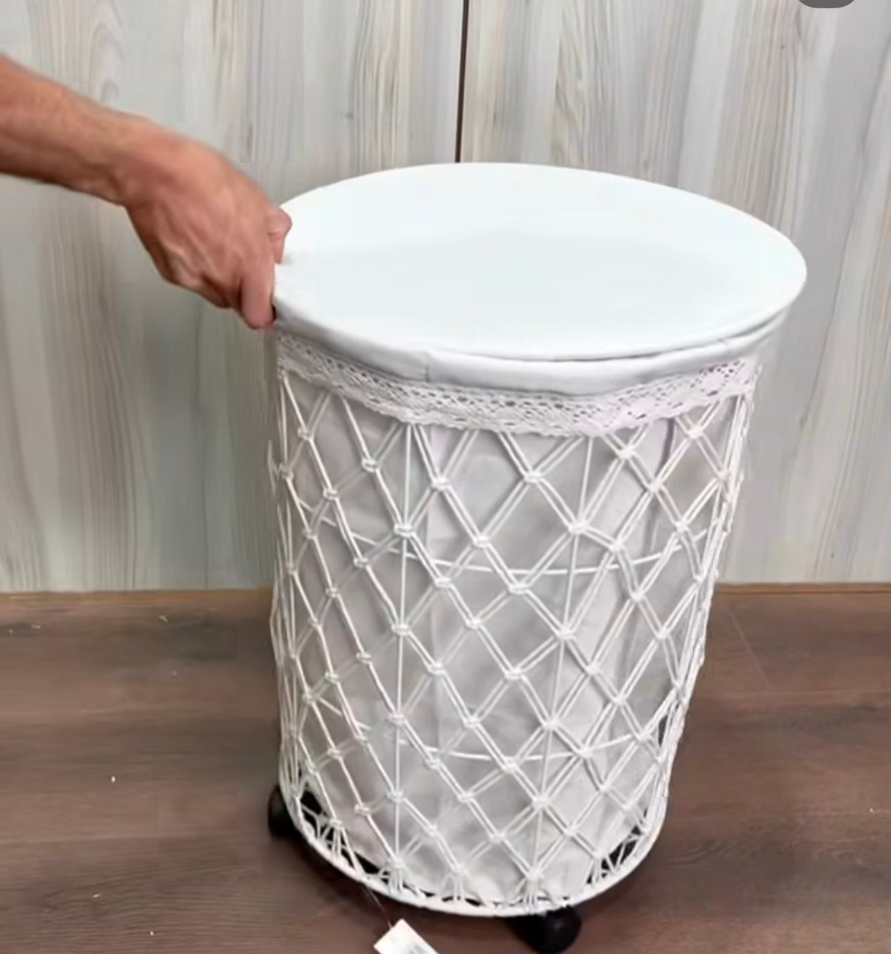 🧺 Panier à Linge Trio 3 Compartiments