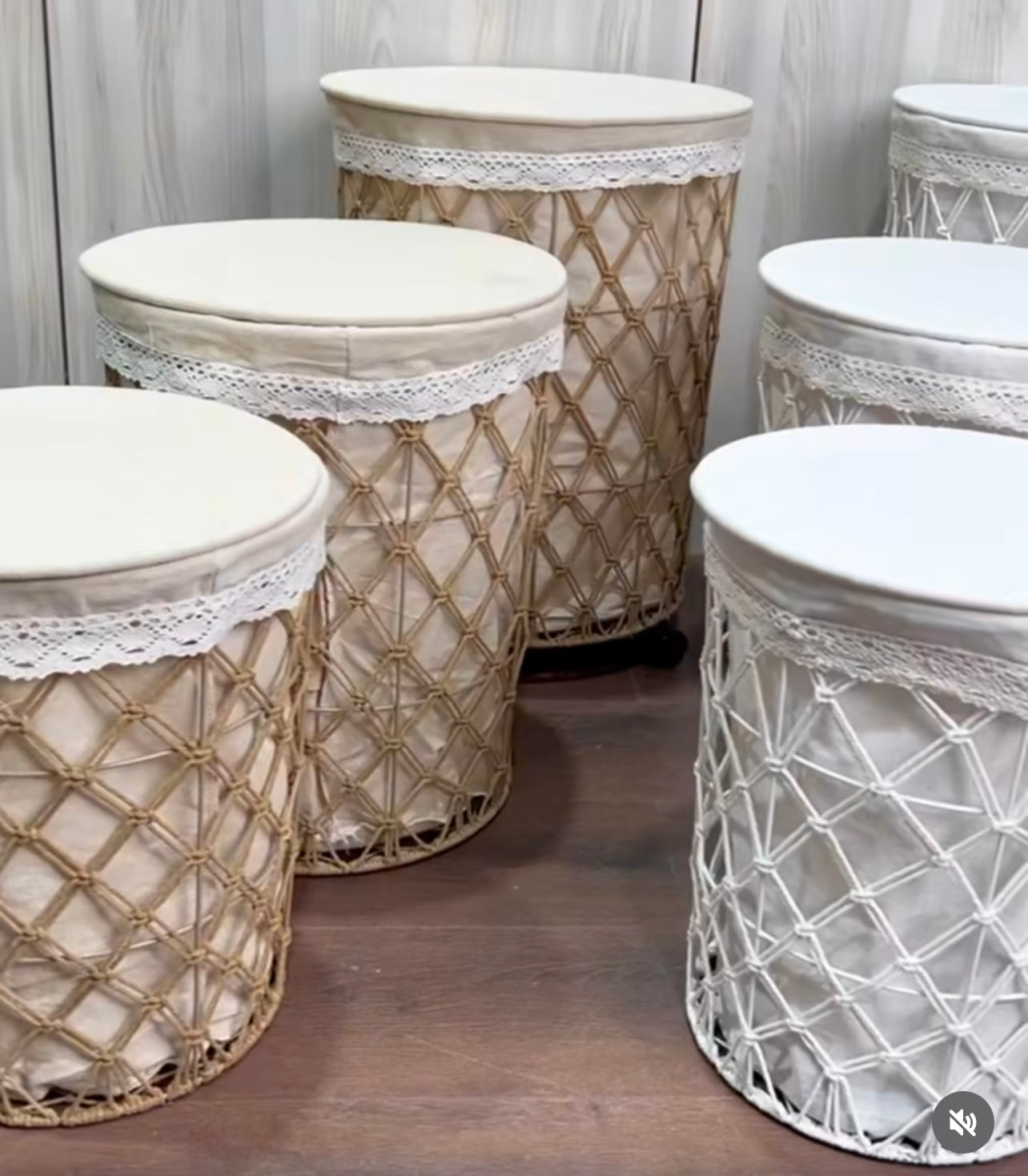 🧺 Panier à Linge Trio 3 Compartiments