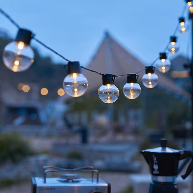 Guirlande Solaire 20 Boule Transparente LED