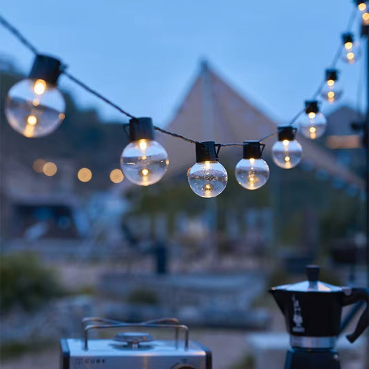 Guirlande Solaire 20 Boule Transparente LED