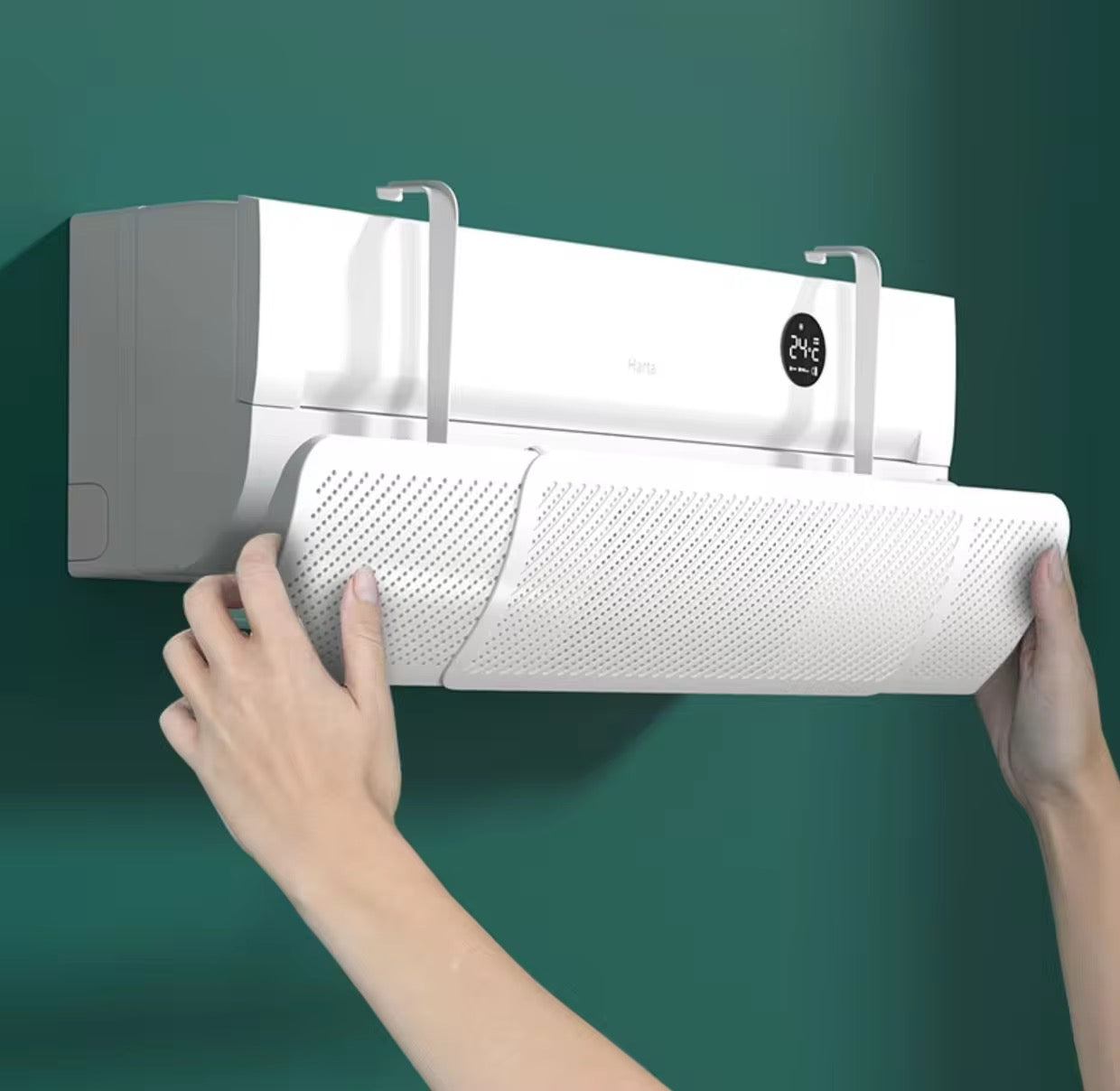 Déflecteur d’Air Universel pour Climatiseur – Anti-Souffle Direct & Coupe-Vent Mural