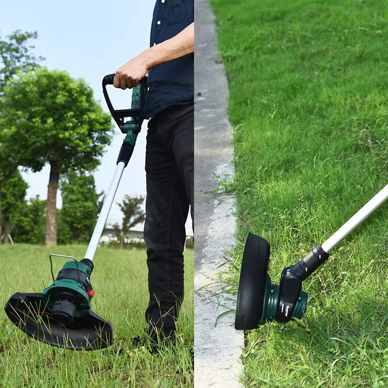 Tondeuse Électrique Sans Fil – Coupe-Herbe Portable avec 3 Lames Réglables 🌿