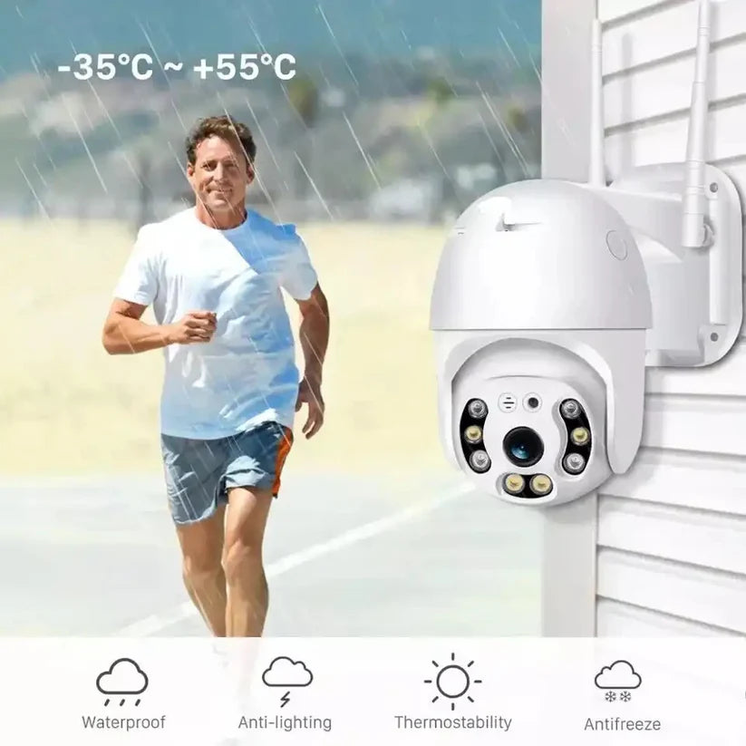 Caméra de surveillance extérieure 4g Gsm Sim V380 Pro