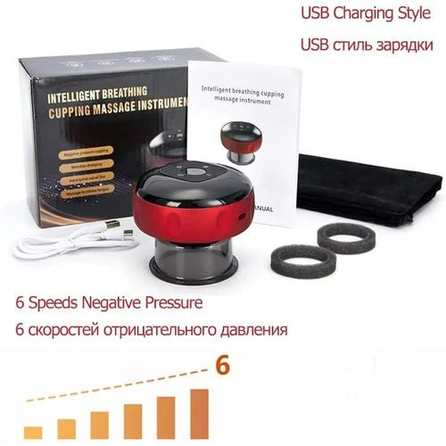 Appareil Masseur de Ventouses Électrique 4 en 1