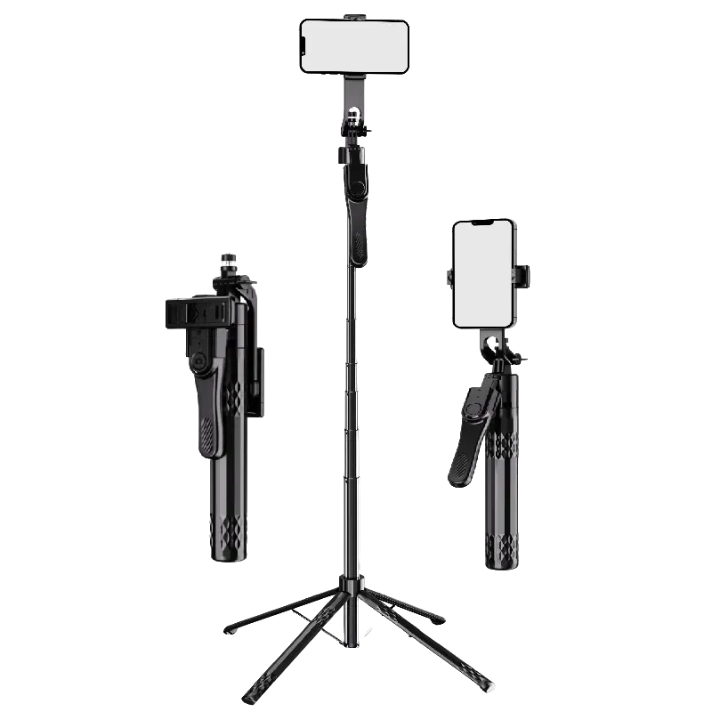 Trépied Téléphone K28 Super Long – Hauteur 1.75 m, Stable & Réglable