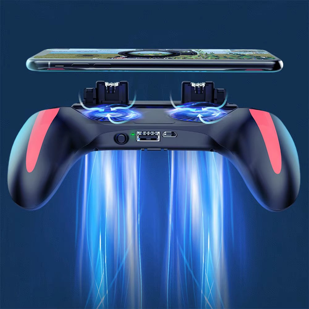 Manette de Jeu Mobile H10 avec Ventilateur de Refroidissement