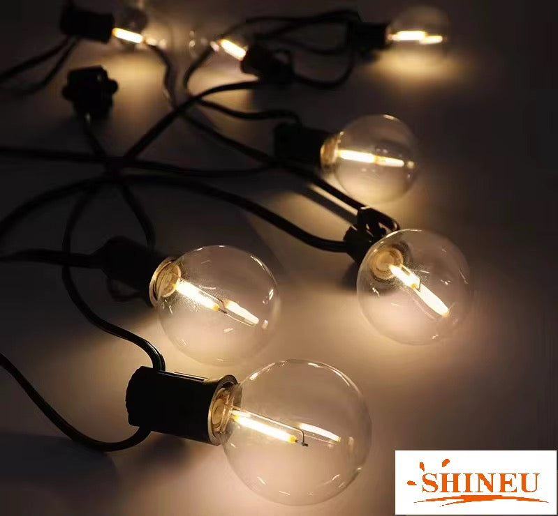 Guirlande Solaire 20 Boule Transparente LED