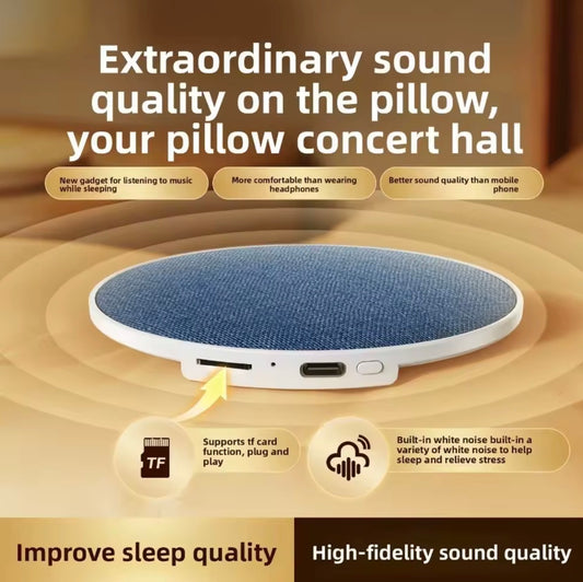 Haut-Parleur Bluetooth Ultra-Fin à Glisser Sous l’Oreiller