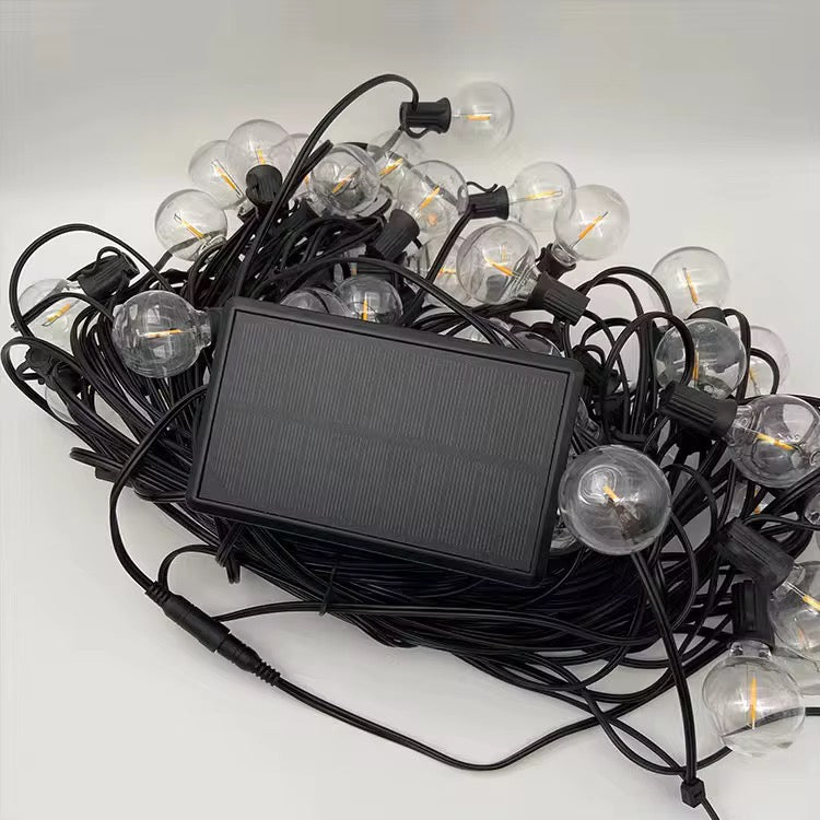Guirlande Solaire 20 Boule Transparente LED