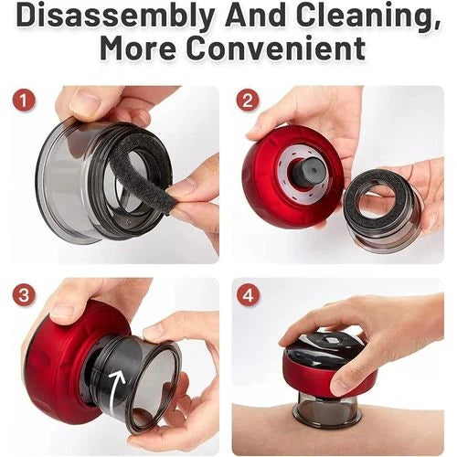 Appareil Masseur de Ventouses Électrique 4 en 1