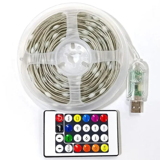 RGb Ruban LED 10 M USB, Bluetooth Control + Télécommande