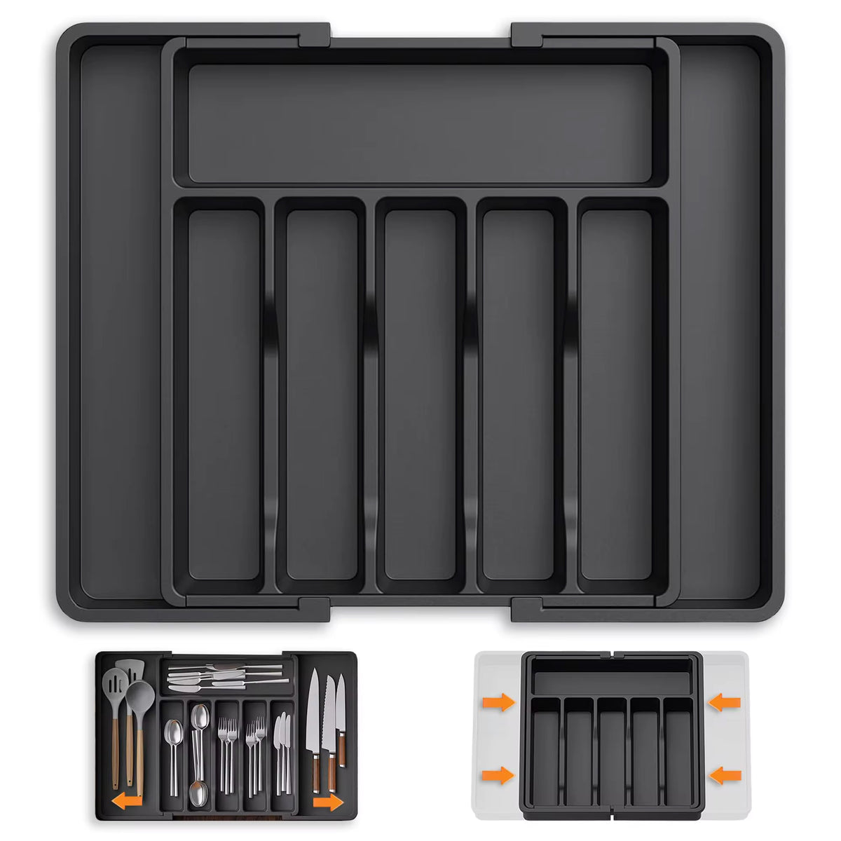 Plateau de Rangement Sans BPA pour Cuisine
