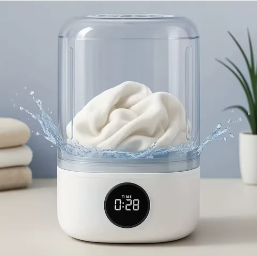 Mini Machine à Laver Portable – Sous-vêtements & Chaussettes