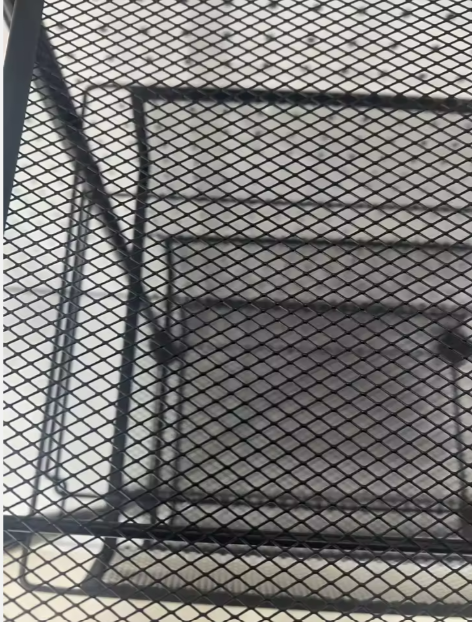 Chariot de Rangement Métallique 4 Niveaux – Panier à Roulettes pour Cuisine et Salon