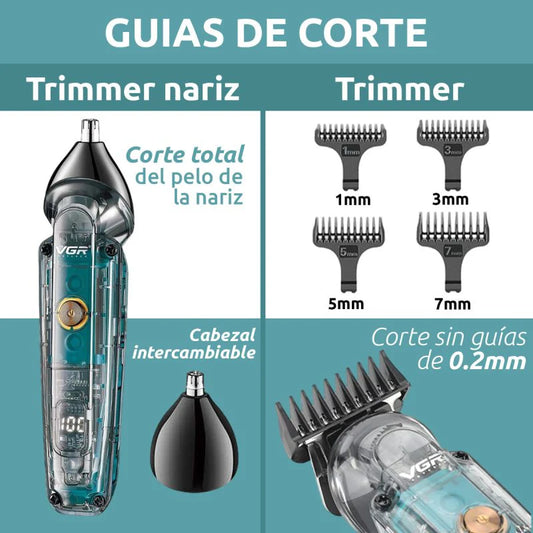 Tondeuse VGR V-949 Professionnel rechargeable sans fil