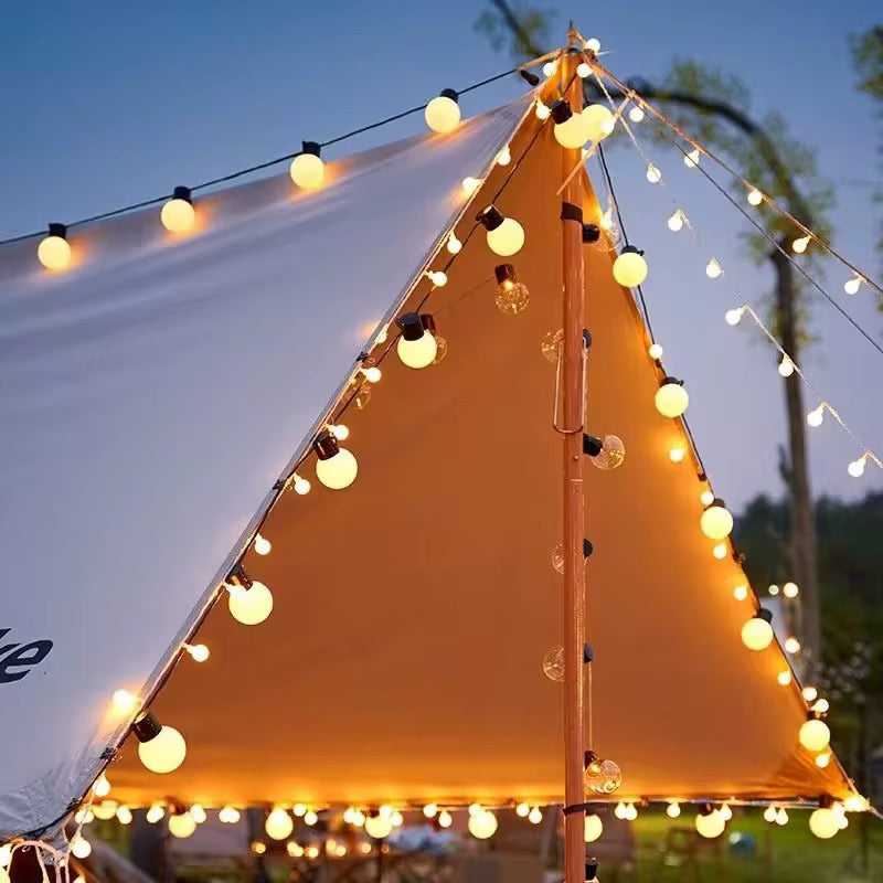 Guirlande Solaire 20 Boule Transparente LED