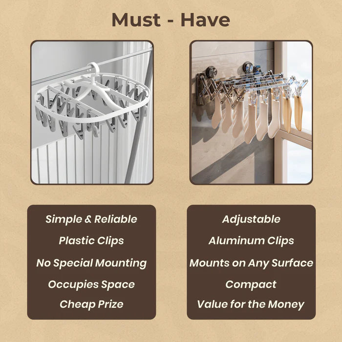 Étagère NovaFold – Séchage extensible et sans perçage