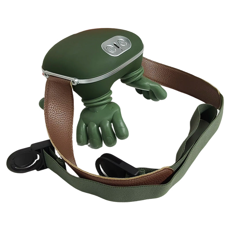 Masseur Portable Cou & Épaules – Sans Fil, Rechargeable, Relaxation Spa à Domicile