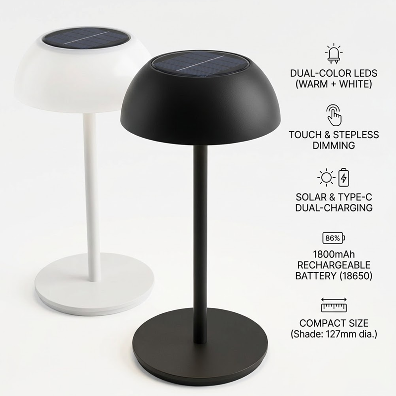 SolarGlow Table Lamp ☀️✨ soilair