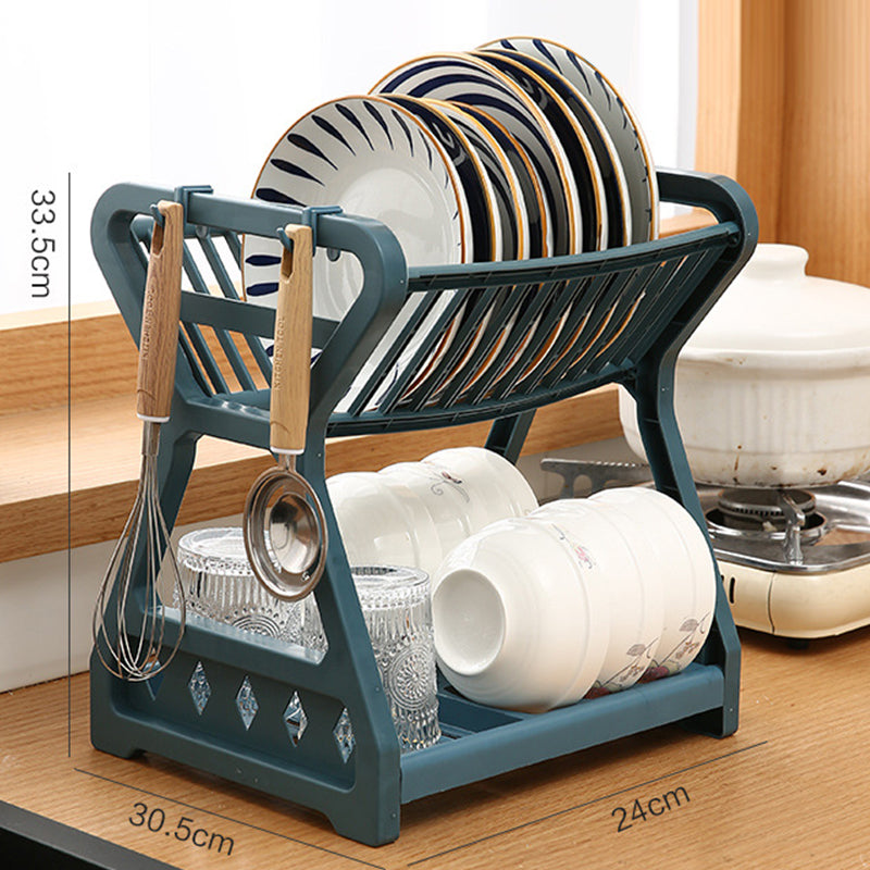 Égouttoir à Vaisselle Pliable en Acrylique