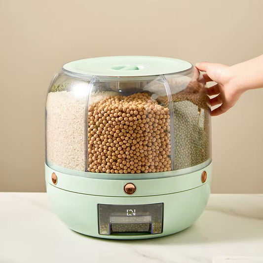 Récipient de stockage de céréales et de riz,