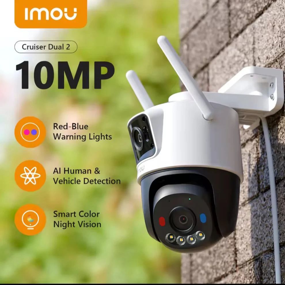 CAMERA IMOU DUAL 10MP RED-BLUE