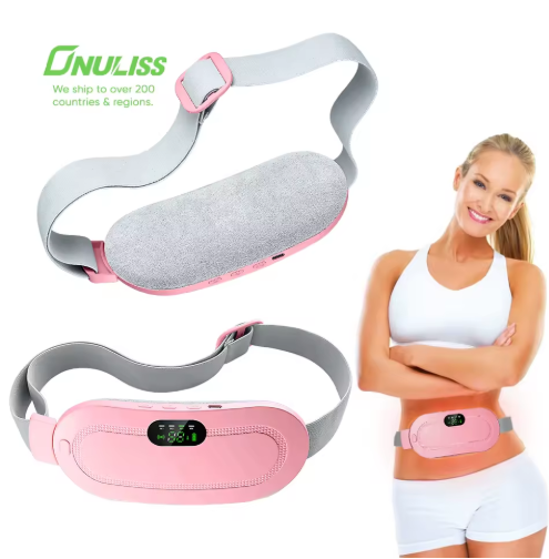 Coussin Chauffant Menstruel Sans Fil – Chauffage Rapide & Massage Intelligent