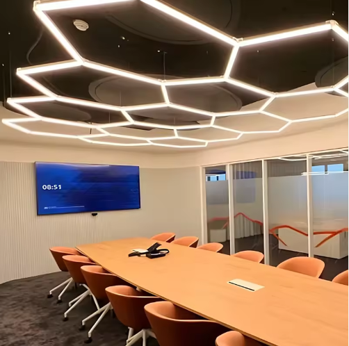 Éclairage HEXA LED – Kit de 5 Modules Lumineux Hexagonaux | Design Géométrique Moderne